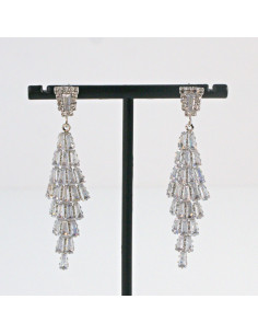 Kolczyki Wieczorowe z Cyrkoniami  Lolita Akcesoria... 2