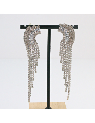 Kolczyki Wieczorowe z Cyrkoniami  MAXI  Lolita...