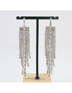 Kolczyki Wieczorowe z Cyrkoniami  MAXI  Lolita Akcesoria... 2