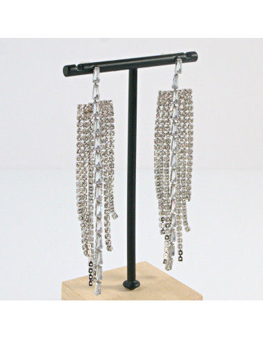 Kolczyki Wieczorowe z Cyrkoniami  MAXI  Lolita...