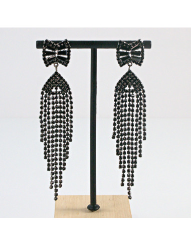 Kolczyki Wieczorowe z Cyrkoniami  MAXI  Lolita...