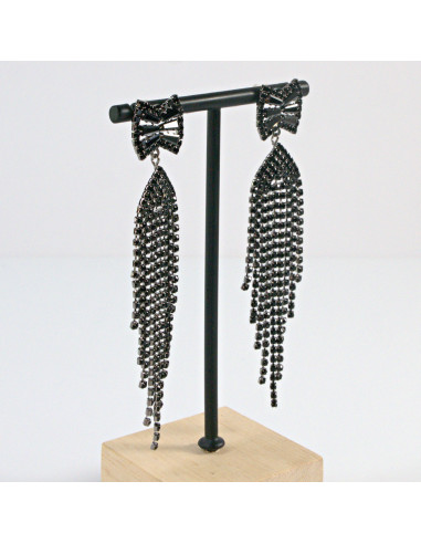 Kolczyki Wieczorowe z Cyrkoniami  MAXI  Lolita...