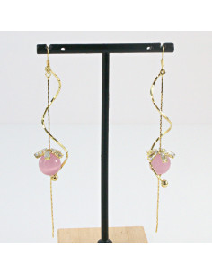 Kolczyki ZŁOTE ŚWIDERKI   Lolita Akcesoria srebrny sztyft... 2