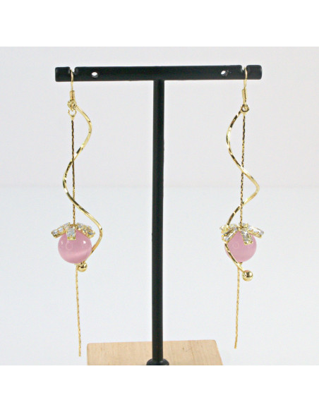 Kolczyki ZŁOTE ŚWIDERKI   Lolita Akcesoria srebrny sztyft 925