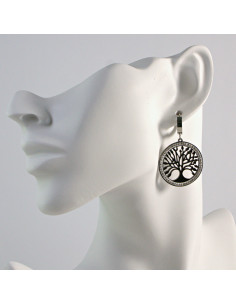 Kolczyki  ze stali chirurgicznej  Srebrne z Cyrkoniami...