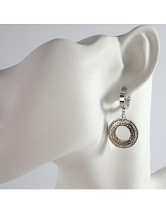 Kolczyki  ze stali chirurgicznej  Srebrne Lolita Akcesoria