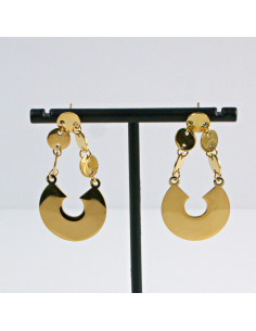 Kolczyki  ze stali chirurgicznej  Złote BOHO  Lolita... 2