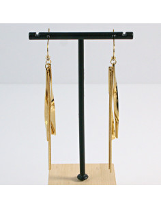 Kolczyki  ze stali chirurgicznej  Złote Swiderki Lolita... 2