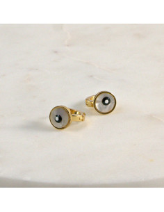 Kolczyki  ze stali chirurgicznej  OKO PROROKA Lolita...