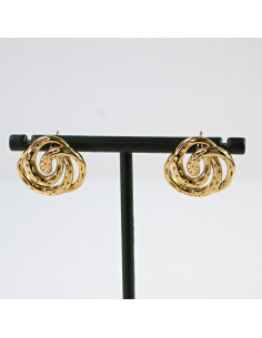 Kolczyki  ze stali chirurgicznej  ZŁOTE  PRECELKI Lolita... 2