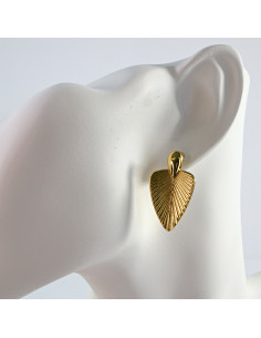 Kolczyki  ze stali chirurgicznej  ZŁOTE BOHO  Lolita...