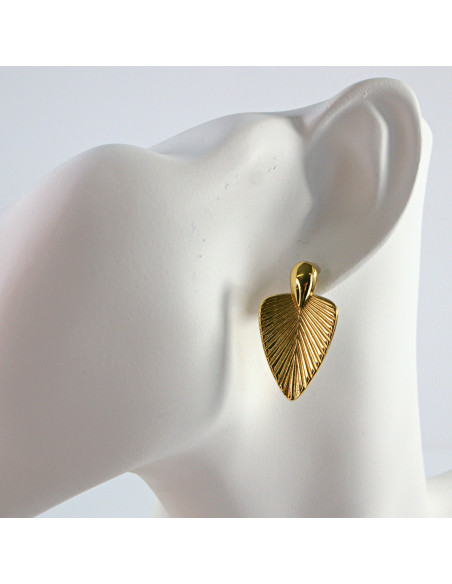 Kolczyki  ze stali chirurgicznej  ZŁOTE BOHO  Lolita Akcesoria