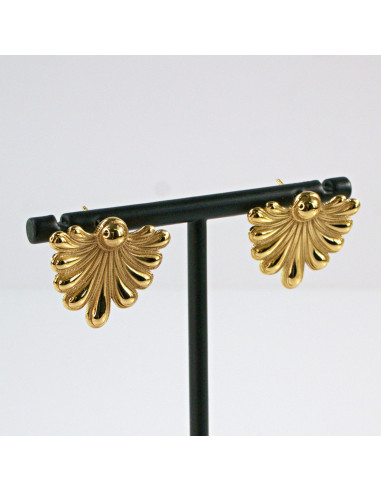 Kolczyki  ze stali chirurgicznej  ZŁOTE...