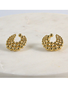 Kolczyki  ze stali chirurgicznej  ZŁOTE  BOHO  Lolita... 2