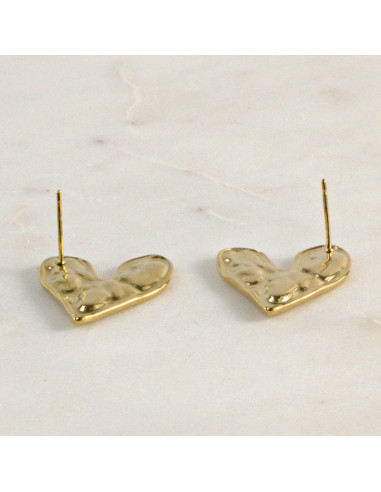 Kolczyki  ze stali chirurgicznej  ZŁOTE...