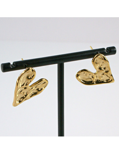 Kolczyki  ze stali chirurgicznej  ZŁOTE...