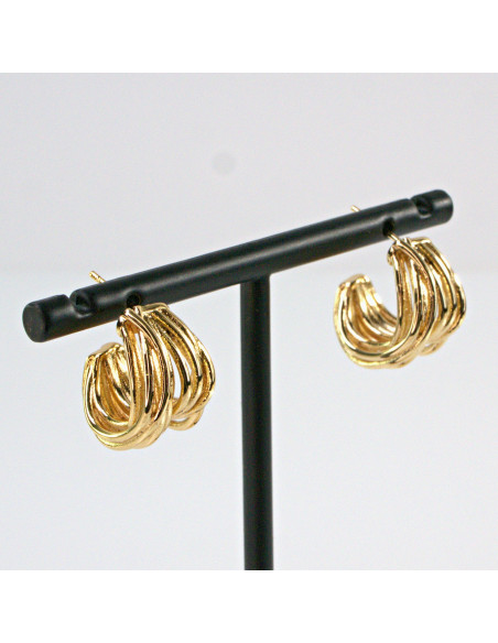 Kolczyki  ze stali chirurgicznej KOŁA GAŁĄZKI  Lolita Akcesoria