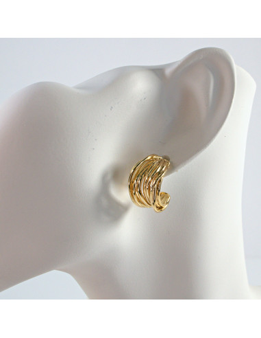 Kolczyki  ze stali chirurgicznej KOŁA GAŁĄZKI...