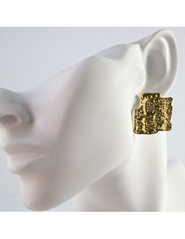 Kolczyki  ze stali chirurgicznej NIEREGULARNE...