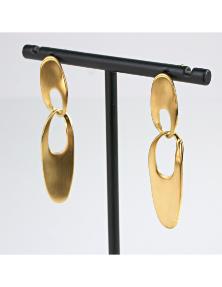 Kolczyki  ze stali chirurgicznej ZŁOTE Lolita Akcesoria