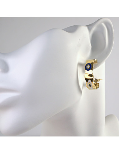 Kolczyki  ze stali chirurgicznej ZŁOTE KOŁA...