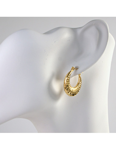 Kolczyki  ze stali chirurgicznej ZŁOTE...