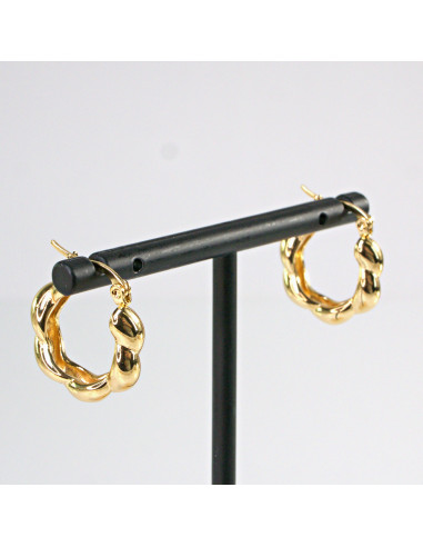 Kolczyki  ze stali chirurgicznej ZŁOTE KOŁA...