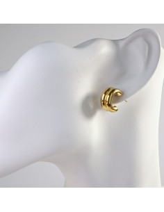 Kolczyki  ze stali chirurgicznej ZŁOTE KOŁA BOHO  Lolita... 2