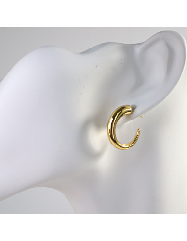 Kolczyki  ze stali chirurgicznej ZŁOTE KOŁA...