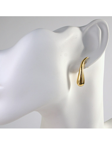 Kolczyki  ze stali chirurgicznej ZŁOTE ŁEZKI...