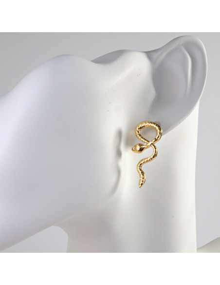 Kolczyki  ze stali chirurgicznej WĄŻ WĘŻE Lolita Akcesoria