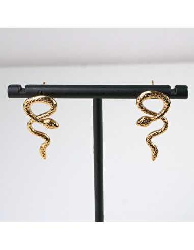 Kolczyki  ze stali chirurgicznej WĄŻ WĘŻE...