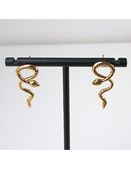 Kolczyki  ze stali chirurgicznej WĄŻ WĘŻE Lolita Akcesoria