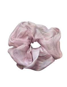 Gumka do włosów SCRUNCHIE Pudrowy Róż  MAXI 15 CM Lolita...