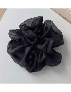 Gumka do włosów SCRUNCHIE Czarna  MAXI 15 CM Lolita... 2