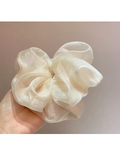 Gumka do włosów SCRUNCHIE ECRU  MAXI 15 CM Lolita Akcesoria 2