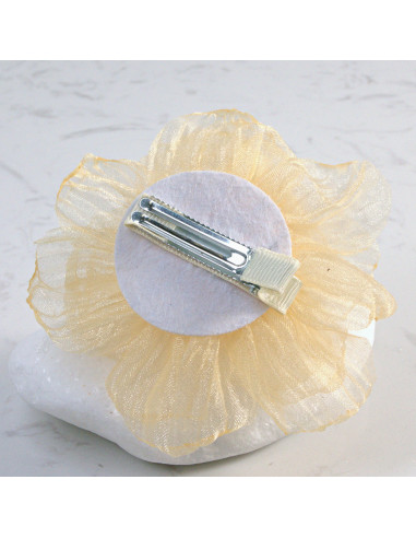 Kwiat z Materiału przypinka na Włosy Lolita...