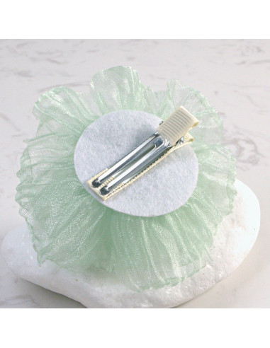 Kwiat z Materiału przypinka na Włosy Lolita...