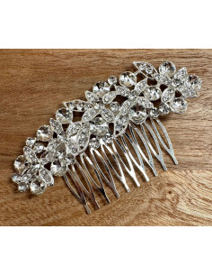 Grzebień wsuwany do włosów wtykowy ozdobny diamenty... 2