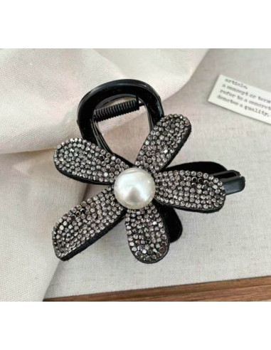 Klamra  Wieczorowa  Połyskujący Grafitowy...