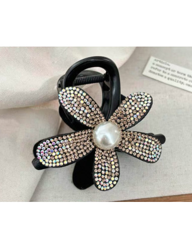 Klamra  Wieczorowa  Połyskujący Crystal AB...