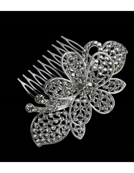 Grzebień wsuwany do włosów wtykowy ozdobny diamenty Lolita Akcesoria