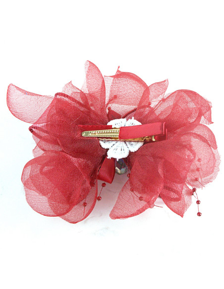 STROIK FASCYNATOR KAMIENIE PRZYPINKA OZDOBA GLAMOUR LOLITA AKCESORIA