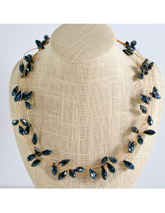 Naszyjnik Korale wielosznurowy choker Lolita Accessories...