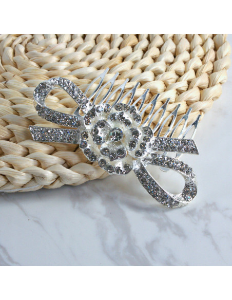 Grzebień wsuwany do włosów wtykowy ozdobny diamenty Lolita Akcesoria