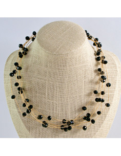 Naszyjnik Korale wielosznurowu choker Lolita Accessories...