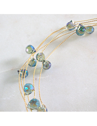 Naszyjnik Korale wielosznurowy choker z...