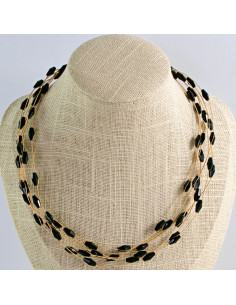 Naszyjnik Korale wielosznurowy choker Lolita Accessories...