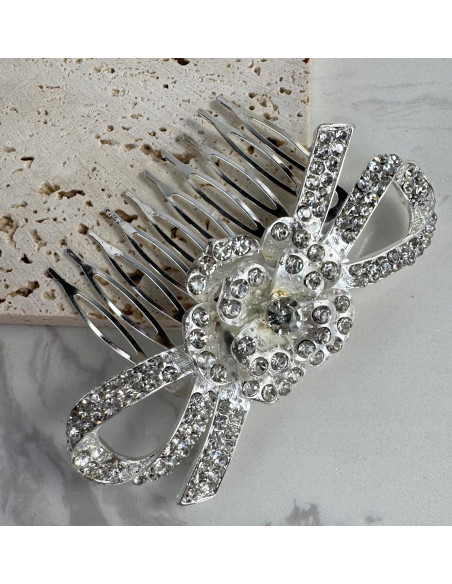 Grzebień wsuwany do włosów wtykowy ozdobny diamenty Lolita Akcesoria