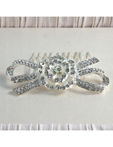 Grzebień wsuwany do włosów wtykowy ozdobny diamenty Lolita Akcesoria